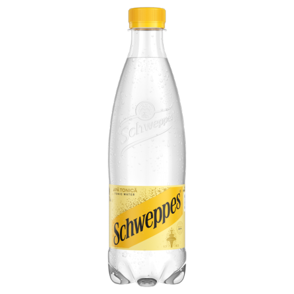Romania_Schweppes_Schweppes_Tonic_PET Bottle_500ml_Best in Class_59492740_Wet_Closed_Standard Design_906008