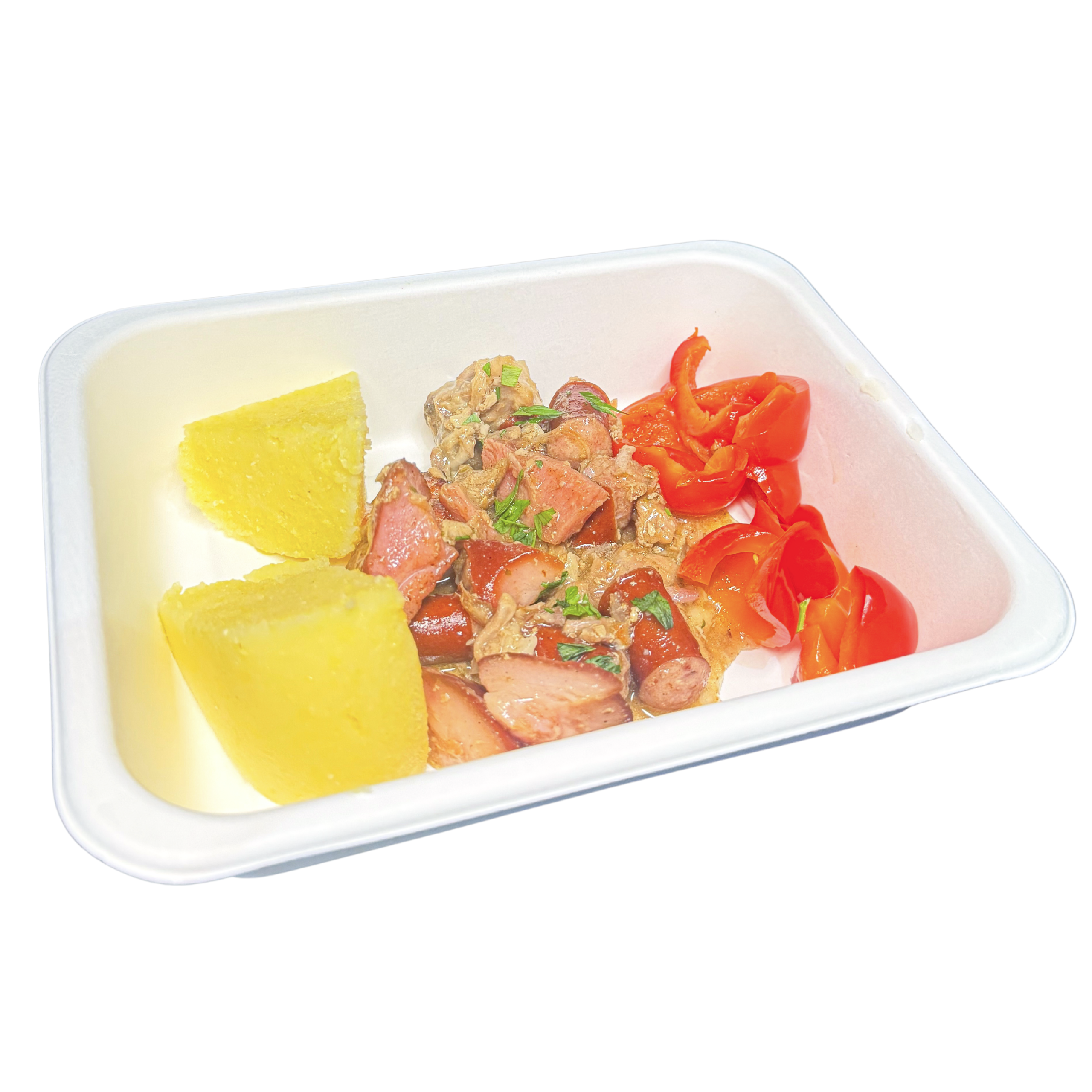 carne de porc la ceaun+mămăligă+gogoșar-2